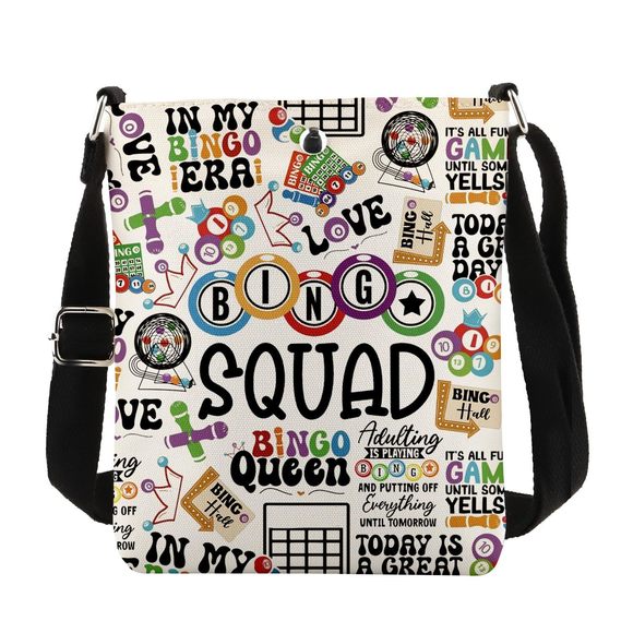 Board Game Squad Crossbody Bag, Board Game Player Gift, Bachelorette Party ;) - Picture 1 of 6